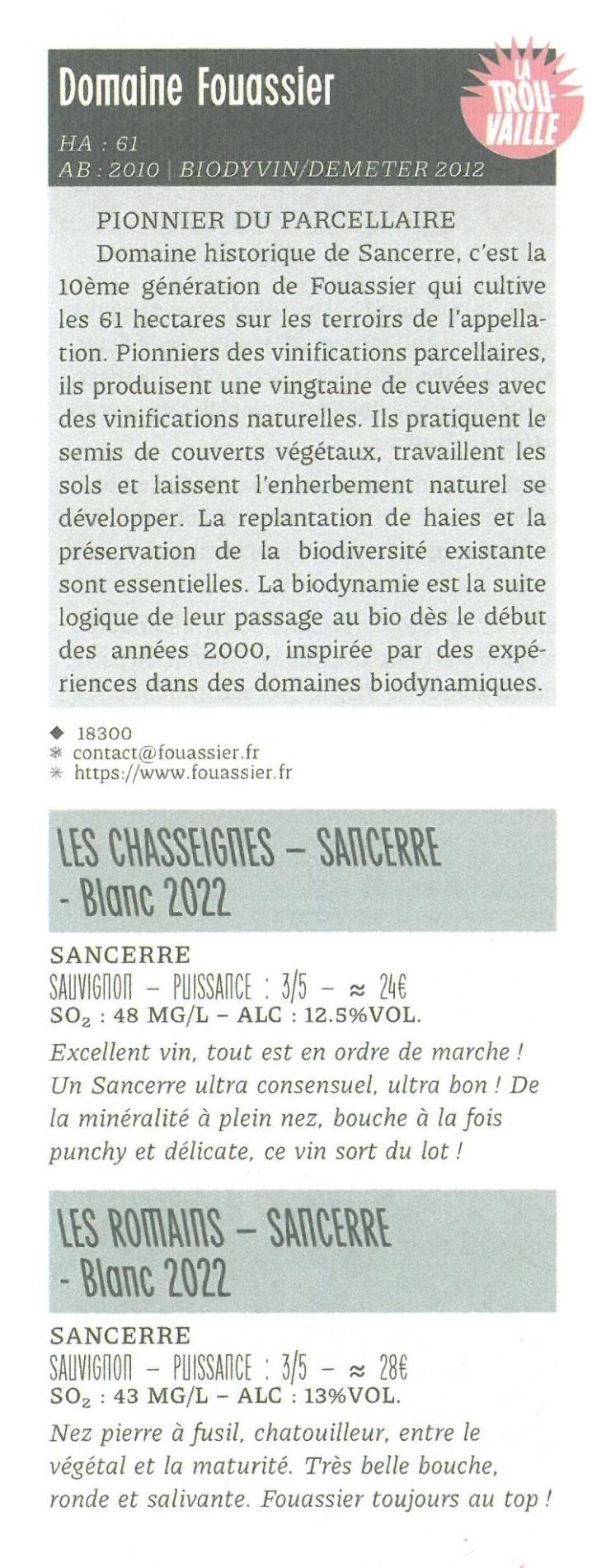 Biodynamiquement vôtre