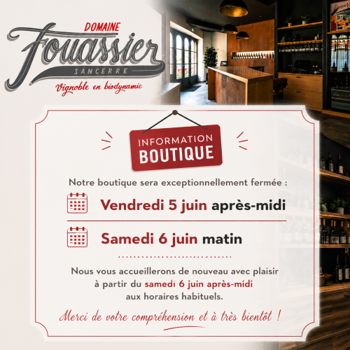 Fermeture exceptionnelle